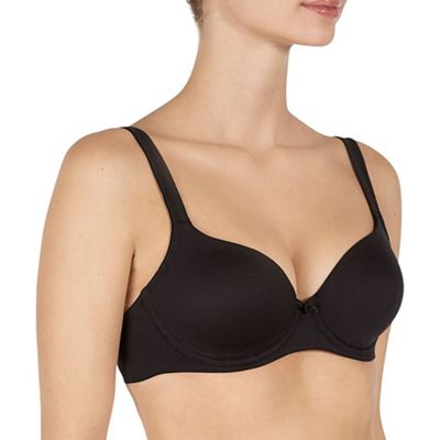 Black supersoft t-shirt bra